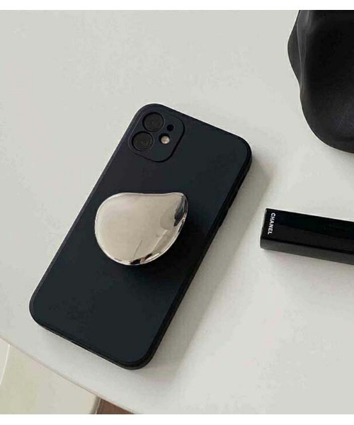 She's(シーズ)の「ウォータードロップ グリップ iPhoneケース シルバー ゴールド シリコン iPhone(スマホケース/カバー・レディース・ブラック/ベージュ・P/K/A/C/E/F/B/D/G/H/J/N/O/R/I/Q/U/V/W/T/X/Z/A3/Y/iPhone 16 Pro/iPhone 16)」の14枚目の写真