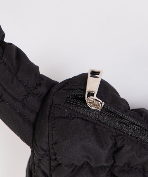 WEGO（ウィゴー）の「WEGO/キルティングBIGショルダーバッグ（ショルダーバッグ・レディース・ホワイト/ブラック・FREE）」の10枚目の写真