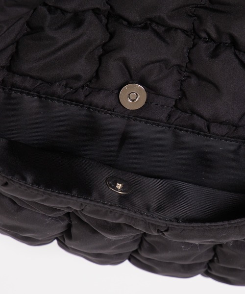 WEGO（ウィゴー）の「WEGO/キルティングBIGショルダーバッグ（ショルダーバッグ・レディース・ホワイト/ブラック・FREE）」の8枚目の写真