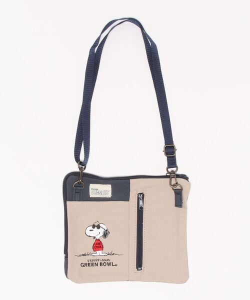 OLD BETTY'S(オールドベティーズ)の「SNOOPY Canvas Wallet Pouch(ショルダーバッグ・レディース・グリーン系その他/グリーン系その他2/レッド系その他/ブルー系その他2/ブルー系その他・FREE)」の13枚目の写真