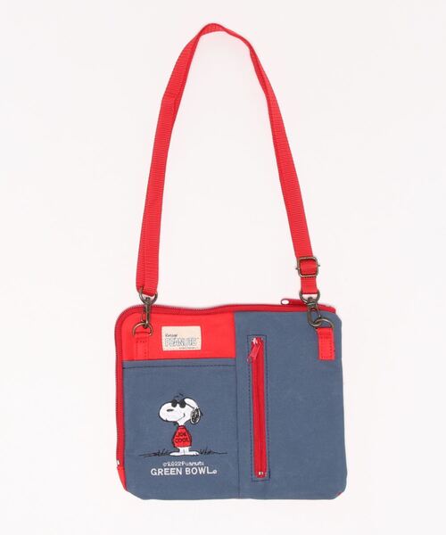 OLD BETTY'S(オールドベティーズ)の「SNOOPY Canvas Wallet Pouch(ショルダーバッグ・レディース・グリーン系その他/グリーン系その他2/レッド系その他/ブルー系その他2/ブルー系その他・FREE)」の14枚目の写真