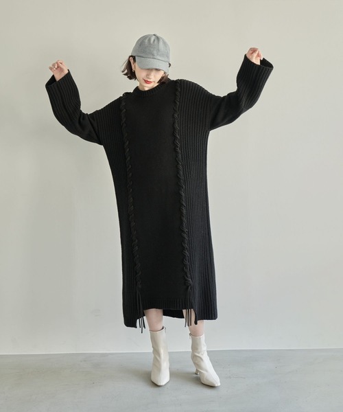 eL（エル）の「【eL】WoolLike Cap/162238（キャップ・レディース・ブラック/ネイビー/グレー・FREE）」の6枚目の写真