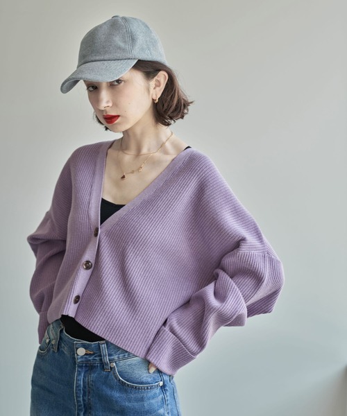 eL（エル）の「【eL】WoolLike Cap/162238（キャップ・レディース・ブラック/ネイビー/グレー・FREE）」の8枚目の写真