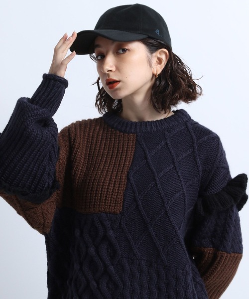 eL（エル）の「【eL】WoolLike Cap/162238（キャップ・レディース・ブラック/ネイビー/グレー・FREE）」の22枚目の写真