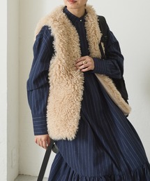 forksy. | 【forksy.】ボリュームフェイクファーベスト(ベスト)