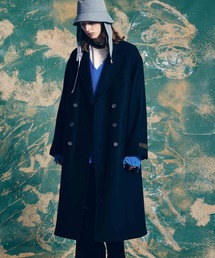 ア*ン様 【MAISON SPECIAL】 ウールダブルチェスターコート ダーク MAISON SPECIAL（メゾンスペシャル） チェスターコート コート