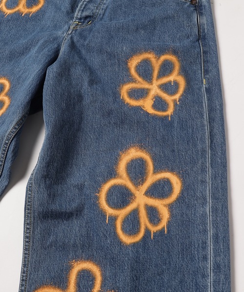 amok ハンドペイント デニムジャケット 23ss AMOK - Handpaint Denim Jacket | fakejam