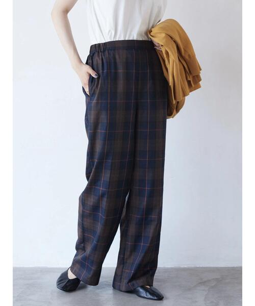 AMERICAN HOLIC（アメリカンホリック）の「美・美・美ストレートCheckパンツ（その他パンツ・レディース・グレー系その他3/ブラウン系その他4・L/S/XS/M）」の16枚目の写真