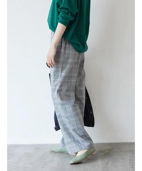 AMERICAN HOLIC（アメリカンホリック）の「美・美・美ストレートCheckパンツ（その他パンツ・レディース・グレー系その他3/ブラウン系その他4・L/S/XS/M）」の19枚目の写真