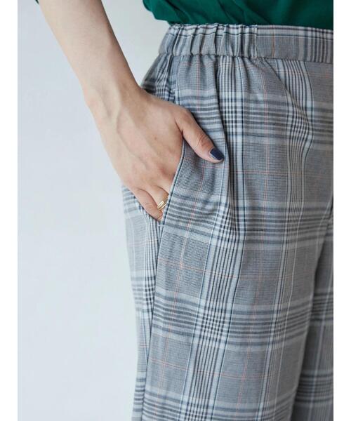 AMERICAN HOLIC（アメリカンホリック）の「美・美・美ストレートCheckパンツ（その他パンツ・レディース・グレー系その他3/ブラウン系その他4・L/S/XS/M）」の5枚目の写真