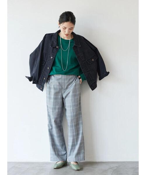 AMERICAN HOLIC（アメリカンホリック）の「美・美・美ストレートCheckパンツ（その他パンツ・レディース・グレー系その他3/ブラウン系その他4・L/S/XS/M）」の11枚目の写真