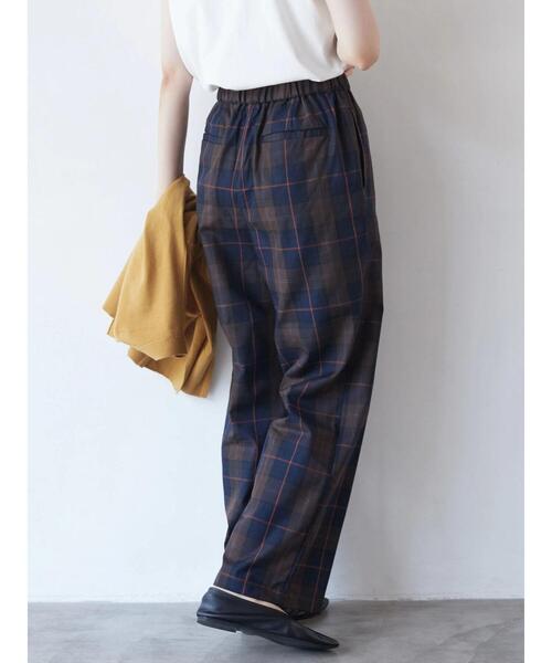 AMERICAN HOLIC（アメリカンホリック）の「美・美・美ストレートCheckパンツ（その他パンツ・レディース・グレー系その他3/ブラウン系その他4・L/S/XS/M）」の13枚目の写真