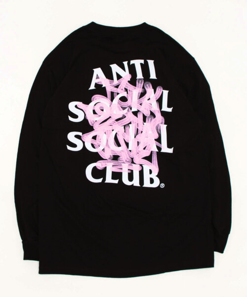 ANTI SOCIAL SOCIAL CLUB（アンチソーシャルソーシャルクラブ）の「/ANTI SOCIAL SOCIAL CLUB/L/S BLACK TEE B（Tシャツ/カットソー・メンズ・ブラック・LARGE/X-LARGE/MEDIUM）」の2枚目の写真