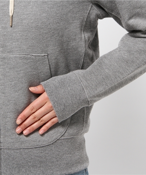 earth music&ecology（アースミュージックアンドエコロジー）の「【パーカーパーカー！】軽量パーカーカラフル（パーカー・レディース・ライトグレー/ブルー/ネイビー/イエロー/ピンク/アイボリー・MEDIUM/SMALL）」の11枚目の写真