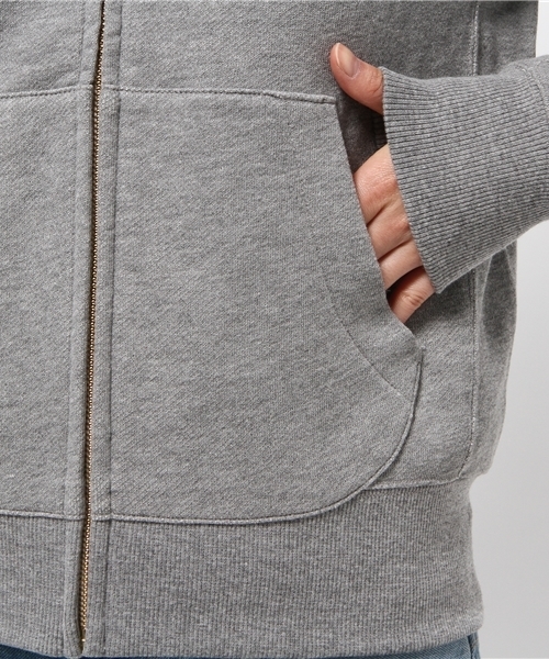 earth music&ecology（アースミュージックアンドエコロジー）の「【パーカーパーカー！】軽量パーカーカラフル（パーカー・レディース・ライトグレー/ブルー/ネイビー/イエロー/ピンク/アイボリー・MEDIUM/SMALL）」の12枚目の写真