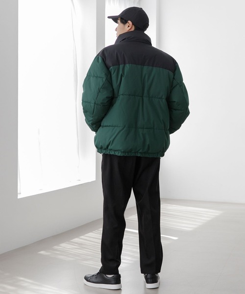 LAKOLE（ラコレ）の「【PARK】リバーシブル中綿ブルゾン / 299125（ブルゾン・メンズ・ベージュ/グリーン/ブラック・LARGE/X-LARGE/MEDIUM）」の19枚目の写真