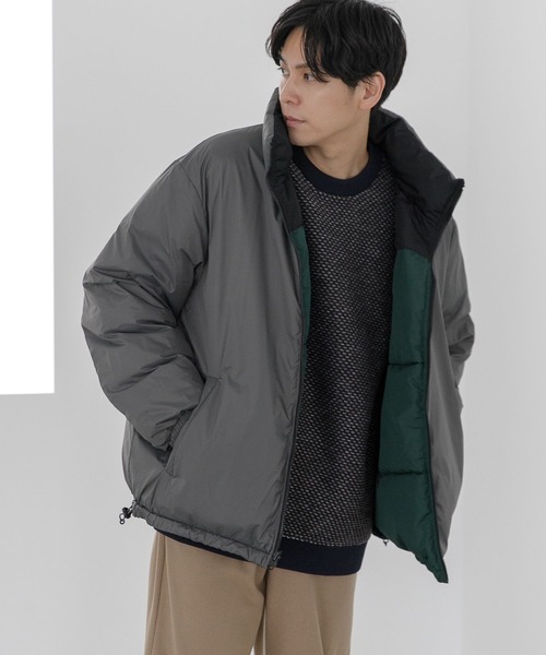 LAKOLE（ラコレ）の「【PARK】リバーシブル中綿ブルゾン / 299125（ブルゾン・メンズ・ベージュ/グリーン/ブラック・LARGE/X-LARGE/MEDIUM）」の20枚目の写真