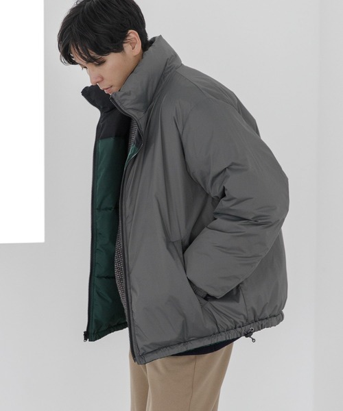 LAKOLE（ラコレ）の「【PARK】リバーシブル中綿ブルゾン / 299125（ブルゾン・メンズ・ベージュ/グリーン/ブラック・LARGE/X-LARGE/MEDIUM）」の21枚目の写真