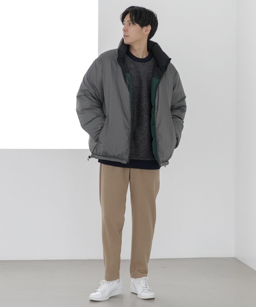 LAKOLE（ラコレ）の「【PARK】リバーシブル中綿ブルゾン / 299125（ブルゾン・メンズ・ベージュ/グリーン/ブラック・LARGE/X-LARGE/MEDIUM）」の22枚目の写真