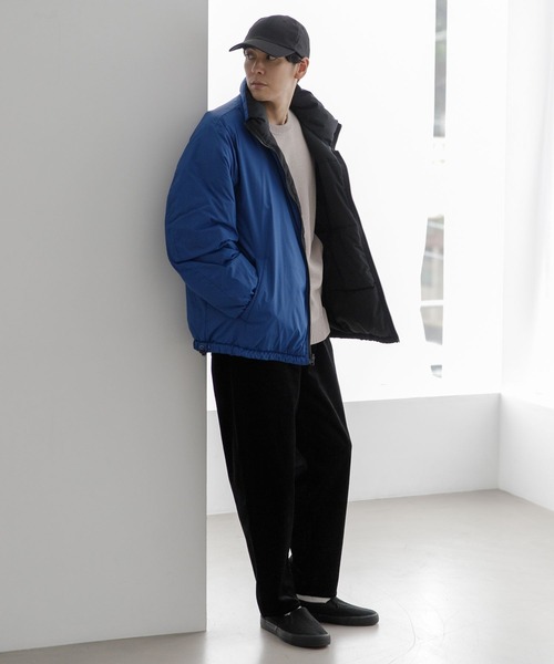 LAKOLE（ラコレ）の「【PARK】リバーシブル中綿ブルゾン / 299125（ブルゾン・メンズ・ベージュ/グリーン/ブラック・LARGE/X-LARGE/MEDIUM）」の10枚目の写真