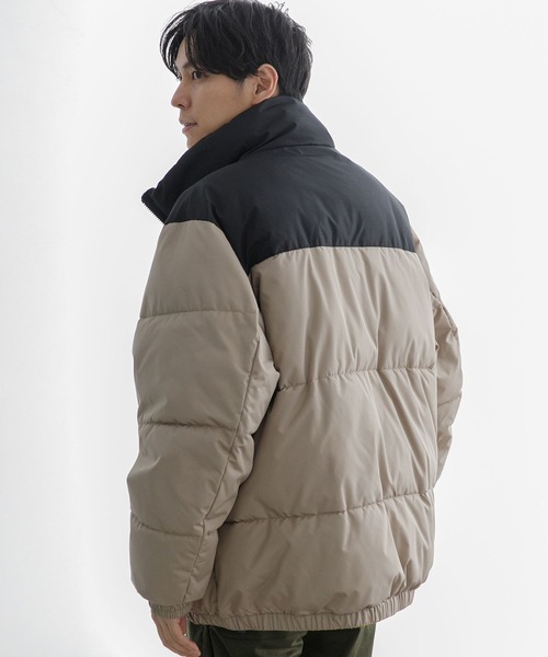 LAKOLE（ラコレ）の「【PARK】リバーシブル中綿ブルゾン / 299125（ブルゾン・メンズ・ベージュ/グリーン/ブラック・LARGE/X-LARGE/MEDIUM）」の12枚目の写真