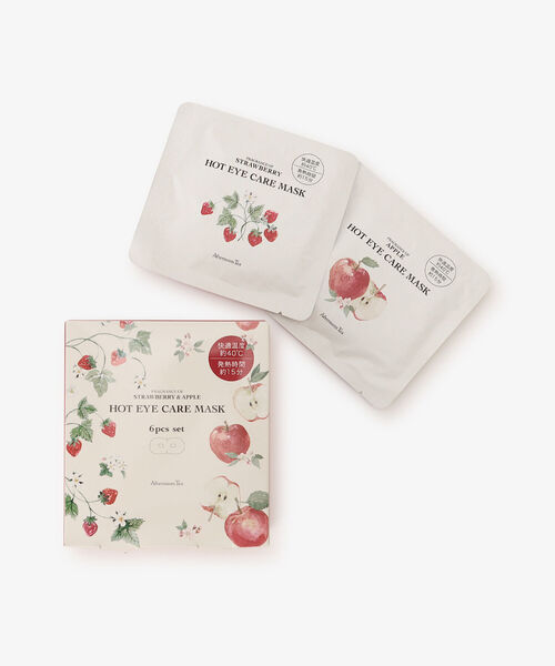 Afternoon Tea(アフタヌーンティー)の「ストロベリー&アップルホットアイケアマスク 6枚入り(その他ボディ・ヘアケア・レディース・レッド・ONE SIZE)」の1枚目の写真