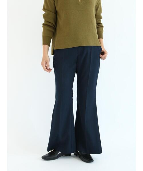 Te chichi TERRASSE(テチチテラス)の「フレアパンツ(その他パンツ・レディース・ベージュ/ネイビー/ピンク・フリ-)」の19枚目の写真