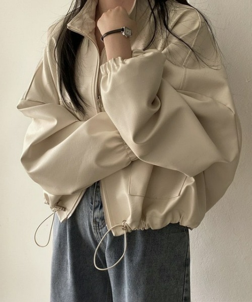 【関税込み】Staud シルバー Lennox フェイクレザー ジャケット STAUD Lennox metallic-effect Jacket | Silver | FARFETCH