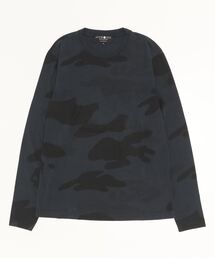 HYDROGEN（ハイドロゲン）の「《HYDROGEN/ハイドロゲン》カモフラージュTシャツ（長袖） / CAMOUFLAGE TEE LS（Tシャツ/カットソー・メンズ）」