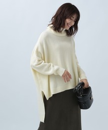 BAYFLOW（ベイフロー）の「デザインタートルニット（ニット/セーター・レディース）」