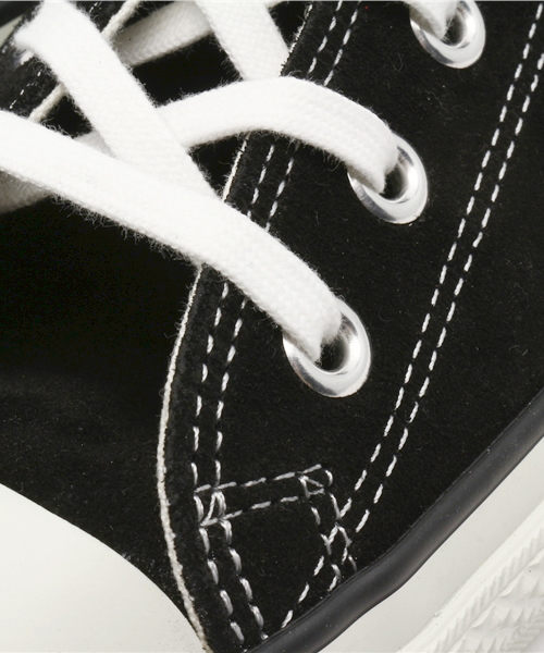CONVERSE（コンバース）の「日本製 メンズ コンバース スエード オールスター ジャパン CONVERSE SUEDE ALL STAR J（スニーカー・メンズ・ブラック/レッド・29cm/28cm/27.5cm）」の5枚目の写真