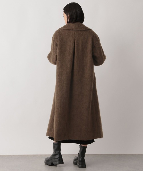 美品 LOWRYS FARM シャギーコート ブラウン LOWRYS FARM（ローリーズ