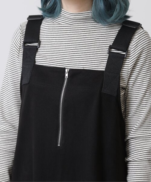 RAY CASSIN（レイカズン）の「スエードツイルジャンスカ（ジャンパースカート・レディース・マスタード/ブルー/ブラック・FREE）」の7枚目の写真