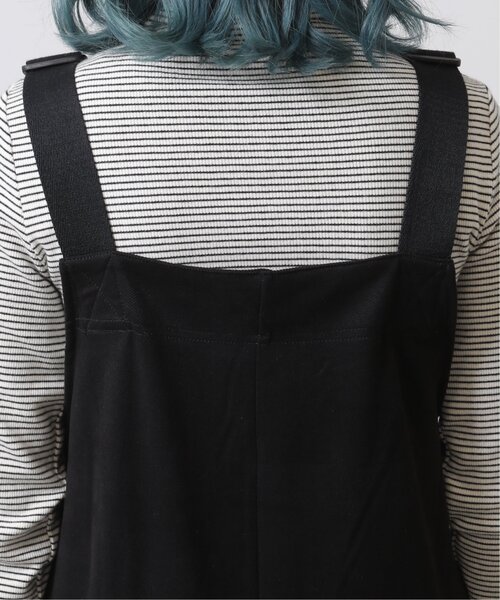 RAY CASSIN（レイカズン）の「スエードツイルジャンスカ（ジャンパースカート・レディース・マスタード/ブルー/ブラック・FREE）」の8枚目の写真