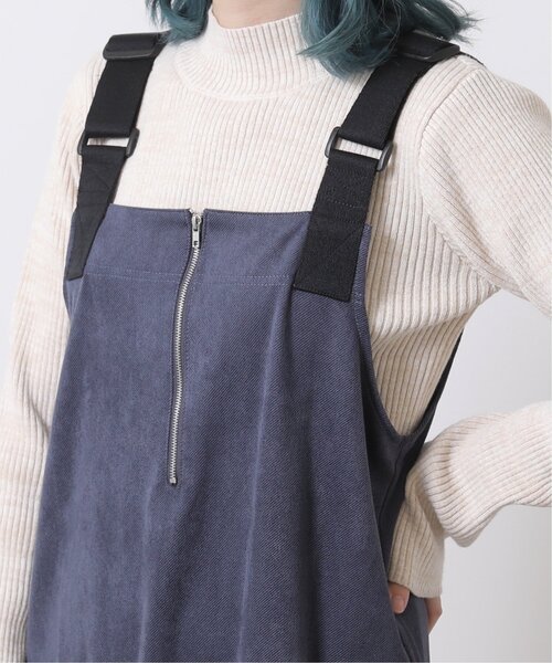 RAY CASSIN（レイカズン）の「スエードツイルジャンスカ（ジャンパースカート・レディース・マスタード/ブルー/ブラック・FREE）」の16枚目の写真