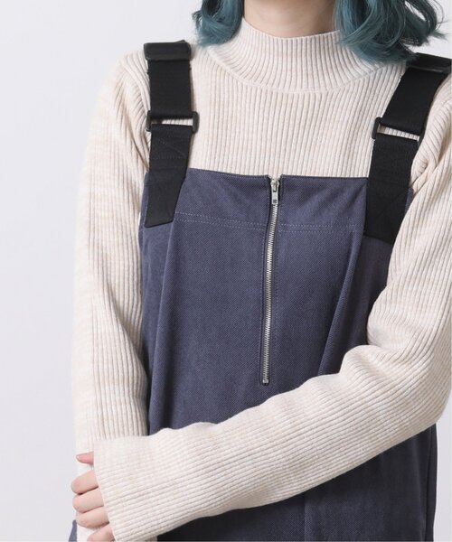 RAY CASSIN（レイカズン）の「スエードツイルジャンスカ（ジャンパースカート・レディース・マスタード/ブルー/ブラック・FREE）」の17枚目の写真