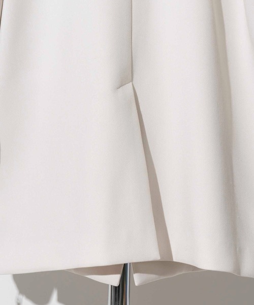 MAISON SPECIAL（メゾンスペシャル）の「《ユニセックスアイテム》プライムオーバーフロントジップミリタリーテーラードジャケット【MAISON SPECIAL/メゾンスペシャル】（ミリタリージャケット・メンズ・ブラック/オフホワイト・2/1）」の17枚目の写真