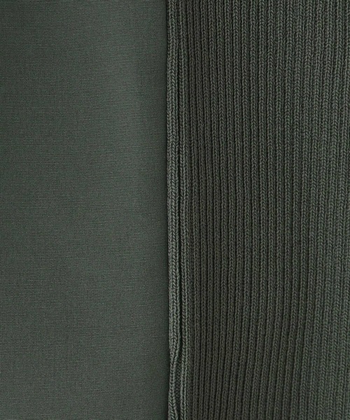 OPAQUE.CLIP（オペークドットクリップ）の「◆ドッキングフレアシルエットニット（ニット/セーター・レディース・ブラック/アイボリー/ブルー/サンドベージュ・36/38/40）」の7枚目の写真