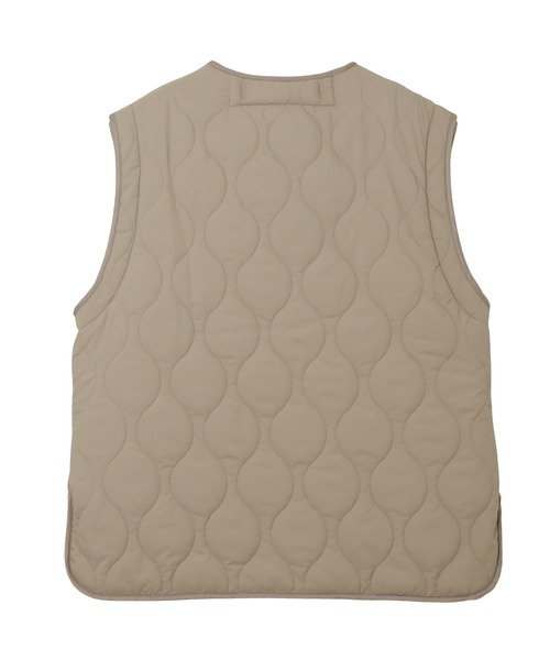 andme（アンドミー）の「4wayキルティングジャケット（ミリタリージャケット・レディース・ブラック/アイボリー/カーキ/ベージュ・M）」の12枚目の写真