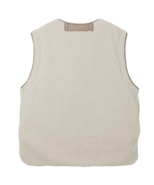 andme（アンドミー）の「4wayキルティングジャケット（ミリタリージャケット・レディース・ブラック/アイボリー/カーキ/ベージュ・M）」の13枚目の写真