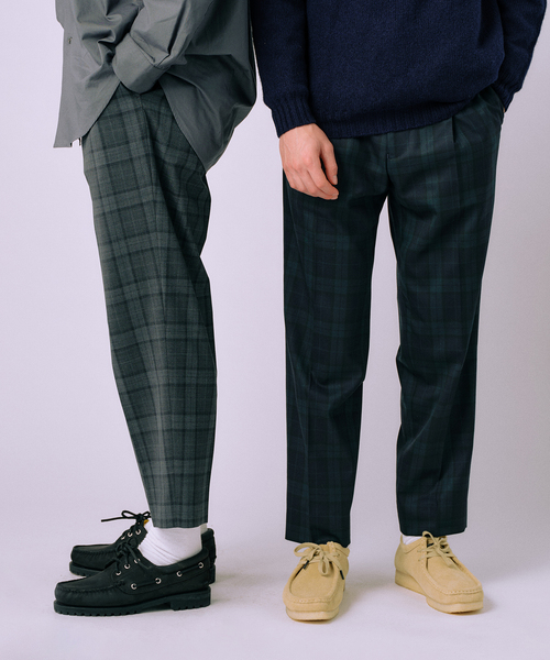 allery(アレリー)の「【allery / アレリ―】Solid Slacks リラックス ”3シルエット展開”(スラックス・メンズ・チャコールグレー/ブラック/ブラウン/オレンジ・MEDIUM/LARGE/SMALL)」の11枚目の写真