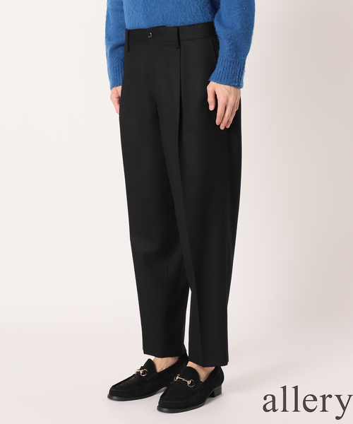 allery(アレリー)の「【allery / アレリ―】Solid Slacks リラックス ”3シルエット展開”(スラックス・メンズ・チャコールグレー/ブラック/ブラウン/オレンジ・MEDIUM/LARGE/SMALL)」の13枚目の写真