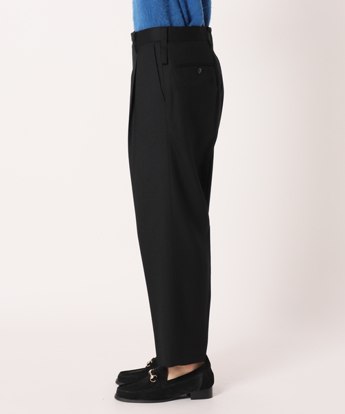 allery(アレリー)の「【allery / アレリ―】Solid Slacks リラックス ”3シルエット展開”(スラックス・メンズ・チャコールグレー/ブラック/ブラウン/オレンジ・MEDIUM/LARGE/SMALL)」の15枚目の写真