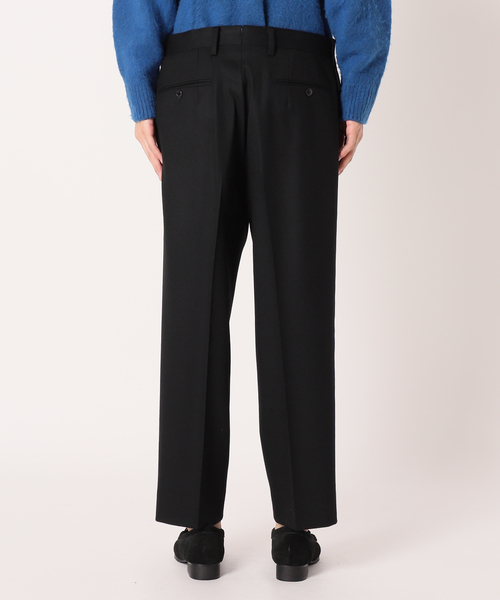 allery(アレリー)の「【allery / アレリ―】Solid Slacks リラックス ”3シルエット展開”(スラックス・メンズ・チャコールグレー/ブラック/ブラウン/オレンジ・MEDIUM/LARGE/SMALL)」の16枚目の写真
