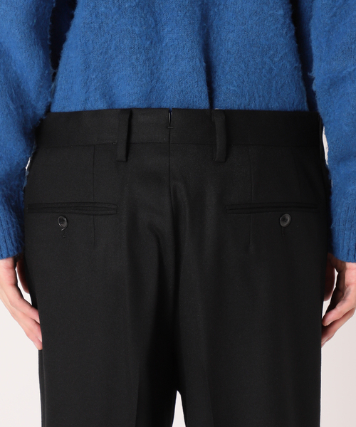 allery(アレリー)の「【allery / アレリ―】Solid Slacks リラックス ”3シルエット展開”(スラックス・メンズ・チャコールグレー/ブラック/ブラウン/オレンジ・MEDIUM/LARGE/SMALL)」の17枚目の写真