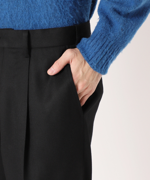allery(アレリー)の「【allery / アレリ―】Solid Slacks リラックス ”3シルエット展開”(スラックス・メンズ・チャコールグレー/ブラック/ブラウン/オレンジ・MEDIUM/LARGE/SMALL)」の21枚目の写真
