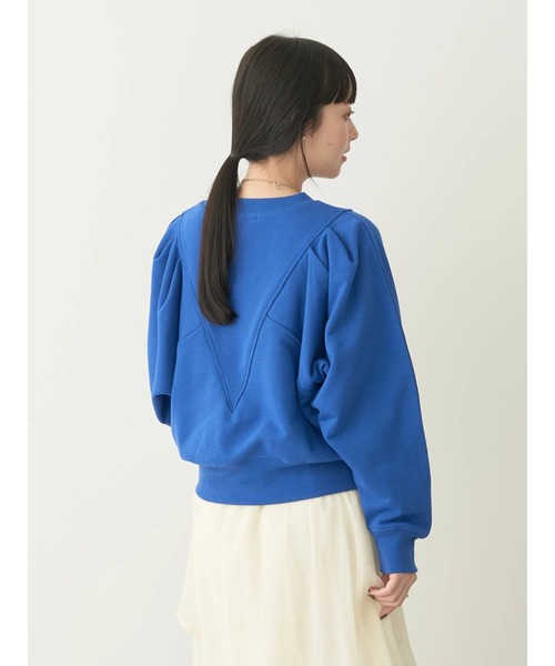 earth music&ecology(アースミュージックアンドエコロジー)の「Vキリカエボリュームスリーブスウェット(Tシャツ/カットソー・レディース・ブラック/ブルー/ホワイト系その他/ピンク系その他2・FREE)」の19枚目の写真