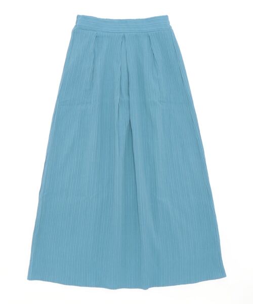 STYLEBLOCK（スタイルブロック）の「シャドーストライプフロントタックスカート（スカート・レディース・ホワイト/ブルー/ブラック/ライトベージュ・M）」の6枚目の写真