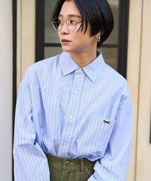 FREAK'S STORE | TOWN CRAFT × FREAK'S STORE/タウンクラフト×フリークスストア　別注 ストライプシャツ(シャツ/ブラウス)