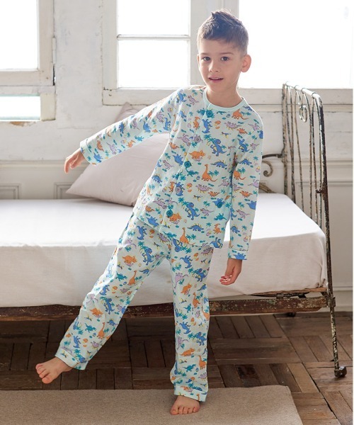 combimini（コンビミニ）の「おなか安心ボタン付き ガーゼ 長袖